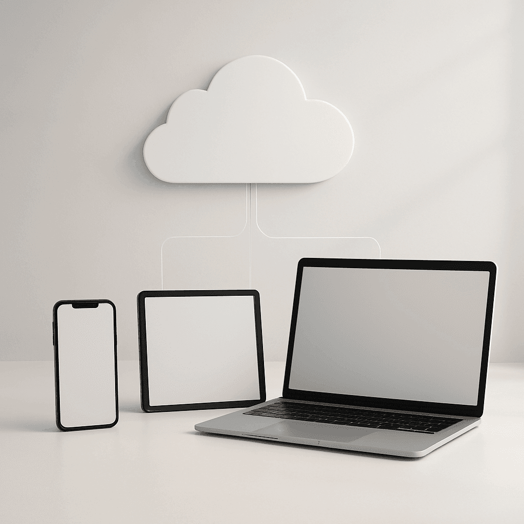 Local Storage vs Cloud Backup guide illustration